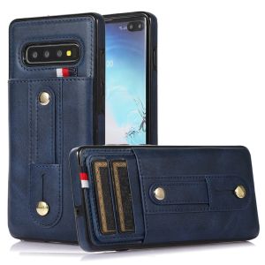 Đồ đựng thẻ Ốp da cho Samsung Galaxy S20 S21 FE S22 S23 S10 Plus siêu S10E Ví trường hợp vỏ lưng mềm chống sốc