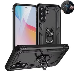 For Samsung Galaxy A56 5G Case Lens Protect Shockproof Armor Phone Cases For Galaxy A56 A 56 GalaxyA56 Ring Holder Cover
