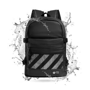 New Arrival - Backpack Pria DETROIT Tas Laptop Punggung Water Resist Backpack Cowok Tas Leptop Wanita Sekolah Kuliah Kerja (HEYLOOK)