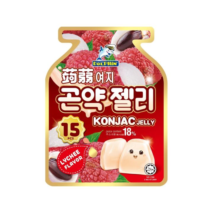 Captain Dolphin Konjac Lychee Jelly 15S x 20G Captain Crab Prices
