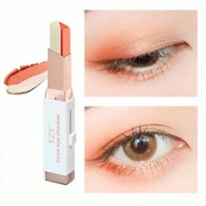 Eyeshadow Brush Colorful Laziness Eyeshadow Powder Fine Powder Smudge-proof Waterproof and Sweatproof