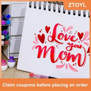 【ZTOYL】 Trực Tiếp Chất Lỏng Acrylic Đánh Dấu Bút Sơn Bàn Chải Bút Sơn Đá Gốm Glas Gỗ Vải Làm Vẽ Graffiti Màu Bút