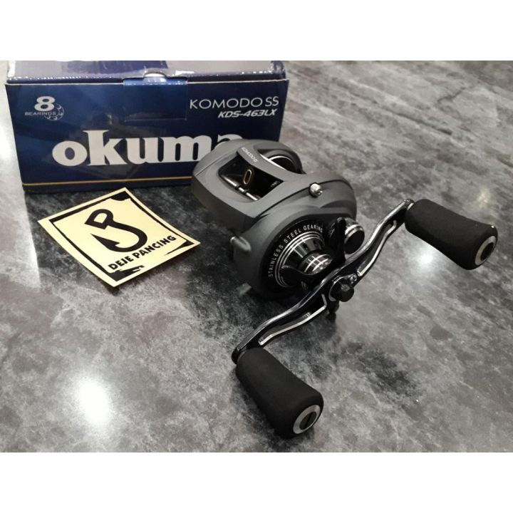 harga reel bc okuma komodo ss Aluminum Frame Stainless Steel Gears Low Profile Baitcaster- KDS-273LX : Sports & Outdoors along with amazing levels of drag output OKUMA KOMODO SS CASTING REEL