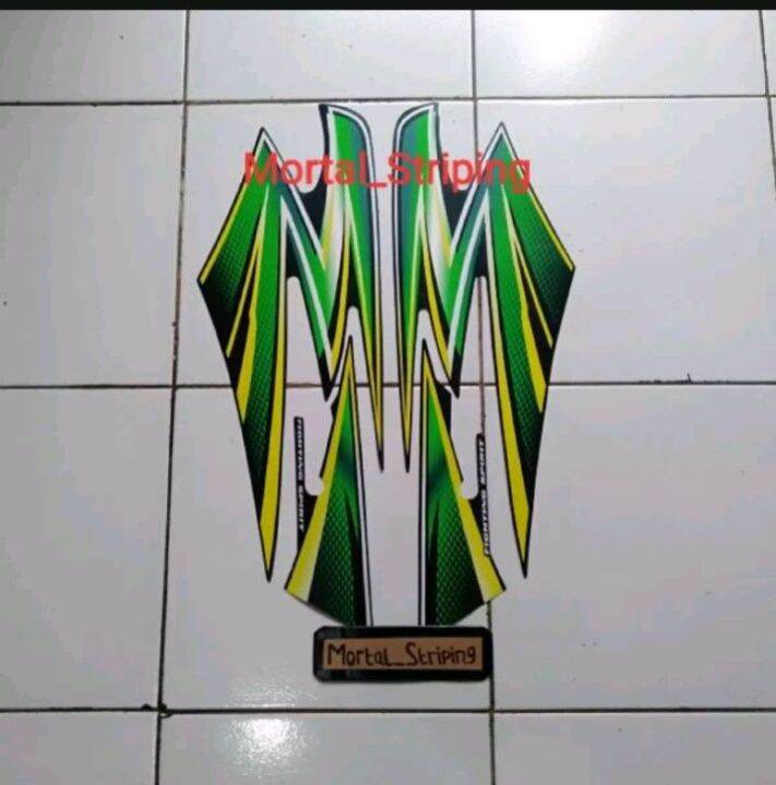 Sticker Striping Full Set Lis List Body Motor Yamaha Rx King Tahun