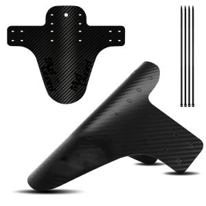BUCKLOS Bike Fender Lightweight Bike Mud Guard PP 3 Hole Adjustable 450mm Front and Rear Bike Mudguard