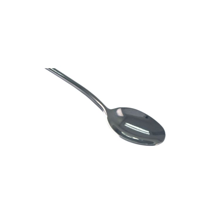 LIANYU Large Serving Spoons And Forks Set Of 12, Stainless Steel Buffet Catering Dinner Party Slotted Serving Spoon Fork 9 8 Inch Mirror Finished Dishwasher Safe - View #4