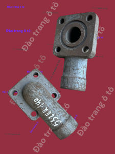 Mặt bích bơm ben 532 có bi 46x46 phi lỗ 8 lắp cho bơm ben 532 xe ô tô máy cẩu