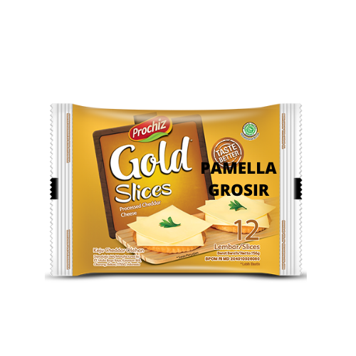 PROCHIZ GOLD SLICES ISI 12 LEMBAR / KEJU SLICE / KEJU LEMBARAN