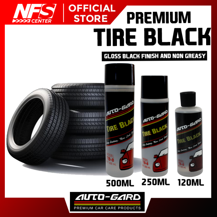 AUTOGARD PREMIUM TIRE BLACK PROTECTION 500ML, 250ML AND 120ML FOR CAR