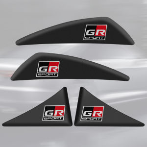 Toyota Car Door Edge Guard Strip GR GAZOO Racing Anti-collision Angle TRD Rearview Mirror Scratch Prevention Protector Anti-collision Corner Bumper Protective Strip Decoration For Yaris Supra 86 RAV4 Vitz Camry Reiz Crown Corolla