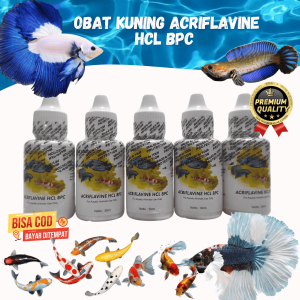 acriflavine hcl bpc premium 30ml untuk segala jenis penyakit ikan