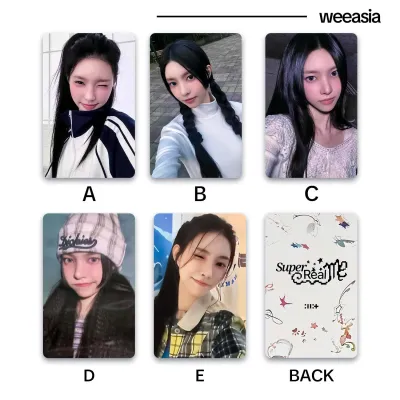 ILLIT SUPER REAL ME LUCKY DRAW LOMO CARDS PHOTOCARDS HD Print with FREEBIES | WEEASIA