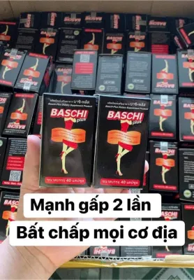 [Freeship] GIẢM CÂN THẢO MỘC BASCHI ĐEN PLUS 40V THÁI LAN GIẢM CÂN AN TOÀN HIỆU QUẢ ️🛒️🛒️🛒