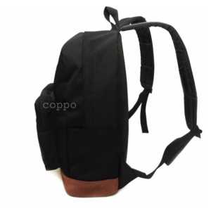 Coppo Backpack Tas Ransel Casual Pria Wanita Kombinasi Cordura dan Kulit Sapi Suede