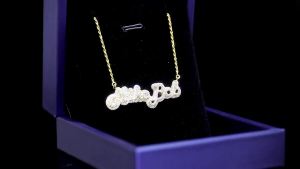 Provence Hip Hop Necklace for Women Moissanite Charm Pendant for Girl Custom Jewelry S925 Silver Choker