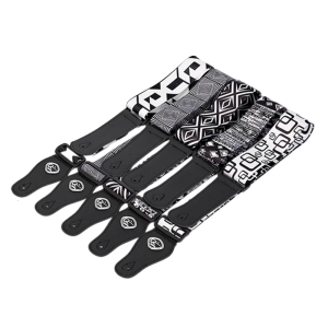 Reinforced Padded Shoulder Strap Guitar Playing Strap for Guitars Bass with Pick Storage Slot Polyester Construction