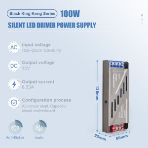 LED power supply ultra-thin linear power transformer 24V ultra-thin strip light switch power supply