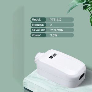 Yee Mini Silent Air Pump Oxygen Pump Aquarium Aeration Oxygen Pump Fish Tank Ultra Silent Pam Angin