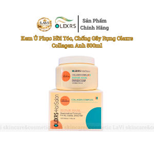 Kem Ủ Phục Hồi Tóc Chống Gãy Rụng Olexrs Collagen 500ml