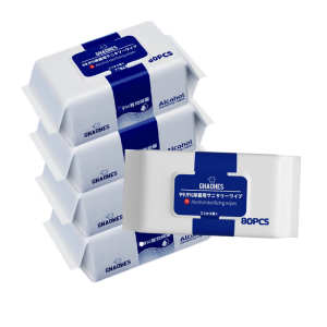 ทิชชู่แอลกอฮอล์ ทิชชู่เปียก ผ้าเช็ดทำความสะอาดผิว ไม่ระคายเคืองผิว พกพาง่าย ต้านเชื้อแบคทีเรีย 99% Alcohol wipes