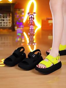 Thick-Soled Sandals For Women Summer Outdoor Wear 2026 New Model Soft Sole Comfortable For The Feet WomenS Casual Beach Roman Shoes