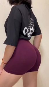 Mùa Hè Nữ Tập Yoga Quần Short Cao Cấp Thoáng Khí Thể Dục Quần Short Nâng Thể Thao Chạy Bộ Đi Xe Đạp Đẩy Tập Gym Quần Short