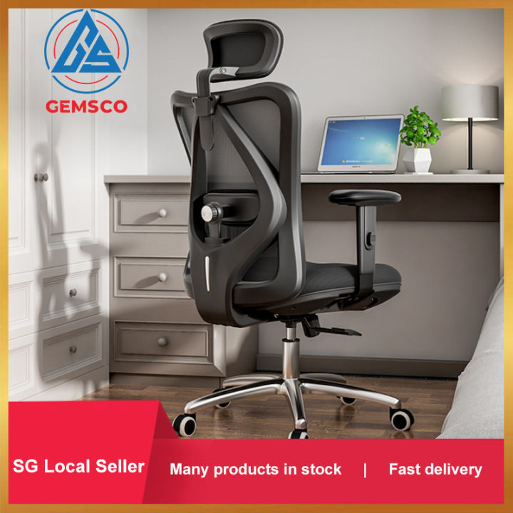 Ergonomic Office Chair - [SG Ready Stock] [FREE INSTALLATION] Rolling