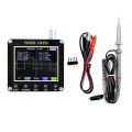 [100% original] Aideepen FNIRSI-138 PRO Pocket Digital Oscilloscope 2.5msa/s 200KHz Analog Bandwidth Support AUTO 80KHz PWM and Firmware Update. 