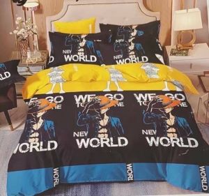 (5 ลาย) ชุดผ้าปูที่นอน การ์ตูน แมคควีน มาเวล ฮีโร่ ลายมินเนี่ยน + ผ้านวม ขนาด 6 ฟุต/5ฟุต /3.5 ฟุต ชุดเครื่องนอนครบชุด 6 ชิ้น
