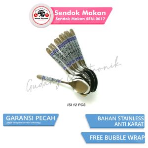 Sendok Makan Batik Isi 12 pcs SEN-0017