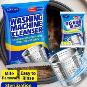 Washing Machine Drum Cleaner With Mite Removal Formula/Powerful Descaling Agent For Top Load Front Load Washers/Home Use Antibacterial Washing Machine Detergent