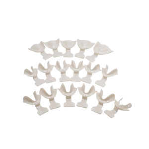 17pcs/set Dental Impressions Brackets Edentulous Jaw Trays Autoclavable High Temperature Sterilization Dentistry Oral Tool