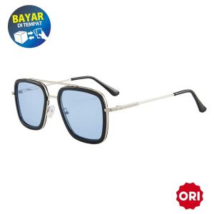 Kacamata Tony Stark Steampunk HD Polarized Sunglasses Dengan Desain Yang Futuristik Modern Dan Elegan HD Polarized Tampilan Keren Dan Menarik Untuk Dipakai Dalam Segala Kesempatan