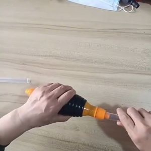 Ống Hút Xăng Dầu Chất Lỏng Bóp Tay Dụng Cụ Bơm Hút Rượu Tiện Lợi Dây Dài 1m/2m-ESTLA
