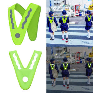 Safety Reflective Vest for Kids Children Security Protections Clothing High Visibility Clothes Reflector Night Walking