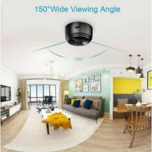 LIVING HOME Taffware Mini WiFi IP Camera CCTV 1080P - A9 / Kamera Mini A9 1080P HD Ip Kamera Versi Malam Kamera Mikro Perekam Video Suara Keamanan Nirkabel Camcorder Mini Kamera Wifi - Black