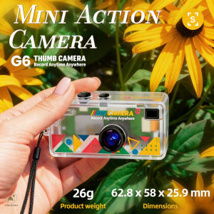 Thumb Camera Mini Camera Action Camera Digital 1080P HD Recording 130 Wide Angle Portable Vlogging