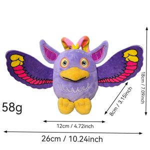 2026 New My Singing Monsters Plush Toy Cartoon Stuffed Animals Plushies Dolls Birthday Gifts Room Decor Soft Pillows