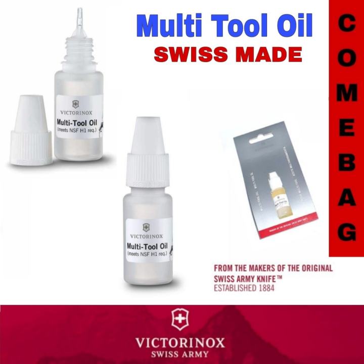 Victorinox Multitool oil (4.3302)น้ำมันหล่อลื่นอเนกประสงค์ ป้องกันการกัดกร่อนขนาด 10ml