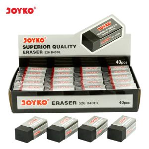 JOYKO Penghapus Pensil 526-B40BL Hitam dan Putih (Per Pcs)