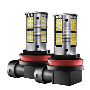 2pcs LED Fog Light Lamp Blub Canbus Error Free H8 H11 H16 For Toyota Auris Avensis T27 Corolla Hilux Prius Proace Rav4 Verso
