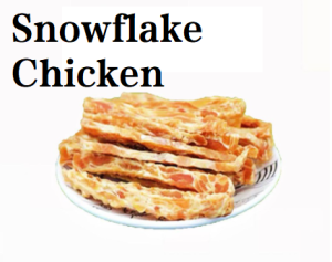 Snowflake Chicken slice / Premium Pet Snack / Dog Snack / 狗狗零食/ 雪花鸡肉切片 makanan haiwan kesayangan /favorite snack for pet