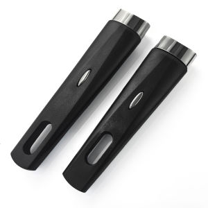 Directly affixed phenolic plastic glass lid top bead stainless steel pot glass pot pot handle pot ear pot handle