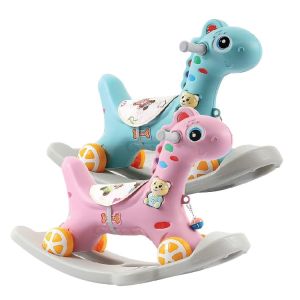 Fun Rocking Horse Swing Chair Baby Car Ride On Toys Unicorn with Musical Box/Kuda Goyang Budak Kecil