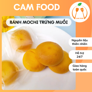 Bánh Mochi Trứng Muối Thơm Ngon Bánh Kem Trứng Muối Ít Ngọt Vị Ngon Đậm Đà