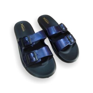 Sandal Selop Dewasa Gesper Ban Dua Ceqiu eh56  Lucu Kece 36- 40 Burgundy