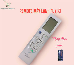 Remote điều khiển máy lạnh  điều hòa FUNIKI loại tốt 1&2 chiều Inverter xài các đòng SC SH HSC 09 12 18 24 . Tặng pin