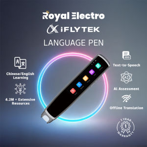 iFLYTEK ET-901 Language Pen - AI-Powered Dictionary Pen Bilingual Translator Powerful Learning Companion E-dictionary Pen 新加坡华文欢乐伙伴学习资源
