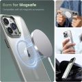 MAGSAFE !! CLEAR CASE Warna TITANIUM NATURAL iPhone 15 Pro Max ProMax 15+ Plus Drop Military (Anti KUNING) Case Ori HardCase Belakang Casing Acrylic Soft Silicone Samping Silikon Bening Kondom Hard 5G OMLED Transparent SPIGEN Mag Safe Galaxy ORI ABU Abu. 