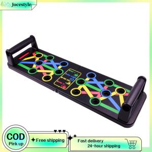[Jocestyle Outdoor Mall]Folding Push-up Board Push-up Support Heavy Duty Abdominal Enhancement Support Non Slip Floor Push Up Handle for Workout